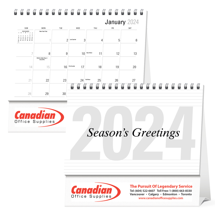 2024 COS DESK CALENDAR Canadian Office Supplies